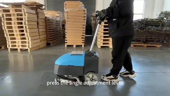 Walk Behind Mini Floor Scrubber cleaning Machine for Sale